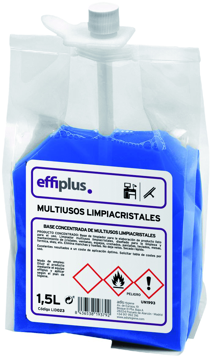 Limpiacristales multiusos  Productos de limpieza industrial y profesional